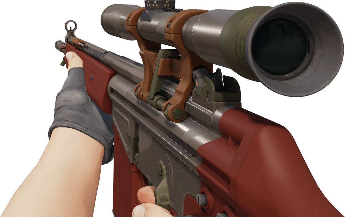 Preview image 3 of G3SG1 | Red Jasper (新品同様)