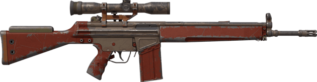 Preview image 2 of G3SG1 | Roter Jaspis (Abgenutzt)