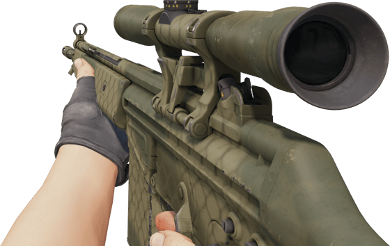 Preview image 3 of G3SG1 | Safari Mesh (มีรอยถลอกเล็กน้อย)