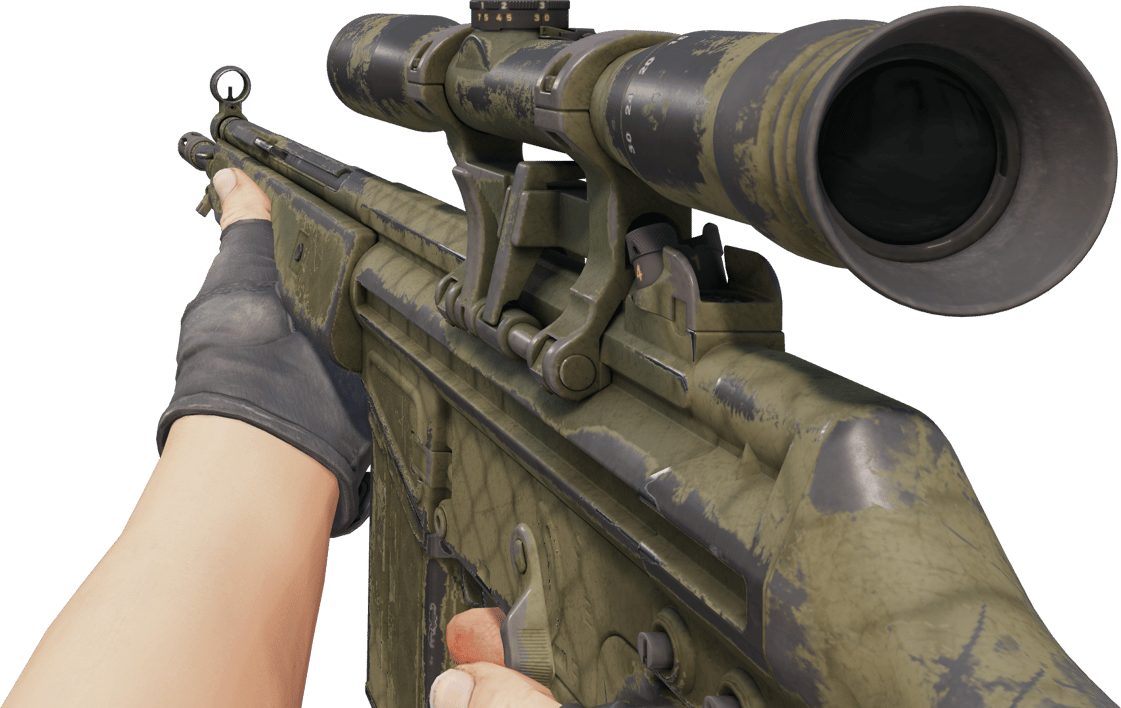 Preview image 3 of G3SG1 | Safari Mesh (มีรอยถลอกอย่างมาก)