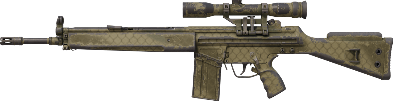 Preview image 1 of G3SG1 | Safari Mesh (มีรอยถลอกอย่างมาก)