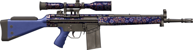 Preview image 2 of G3SG1 | Fioletowe szkło murańskie (po testach bojowych)