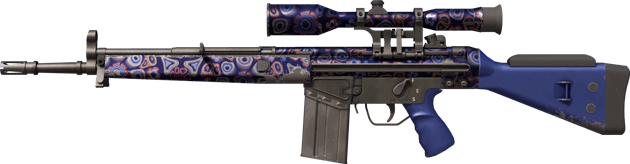 G3SG1 | Fioletowe szkło murańskie (po testach bojowych)