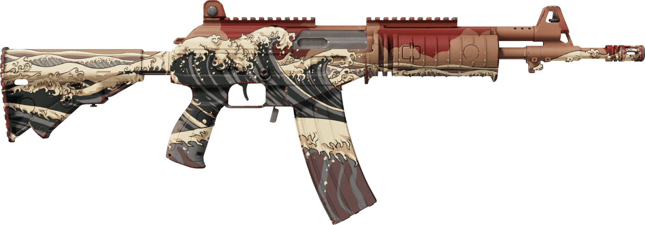 Preview image 2 of Galil AR | Crimson Tsunami (Factory New)