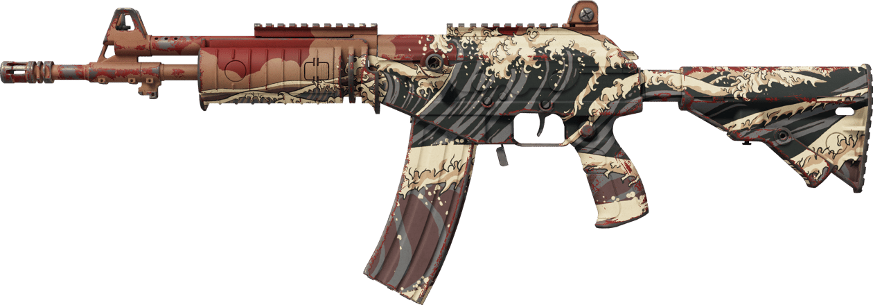 Preview image 1 of Galil AR | Crimson Tsunami (Testado no Terreno)