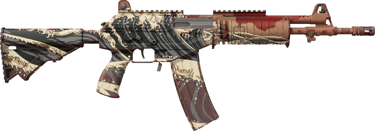 Preview image 2 of Galil AR | Crimson Tsunami (MW - Trầy ít)