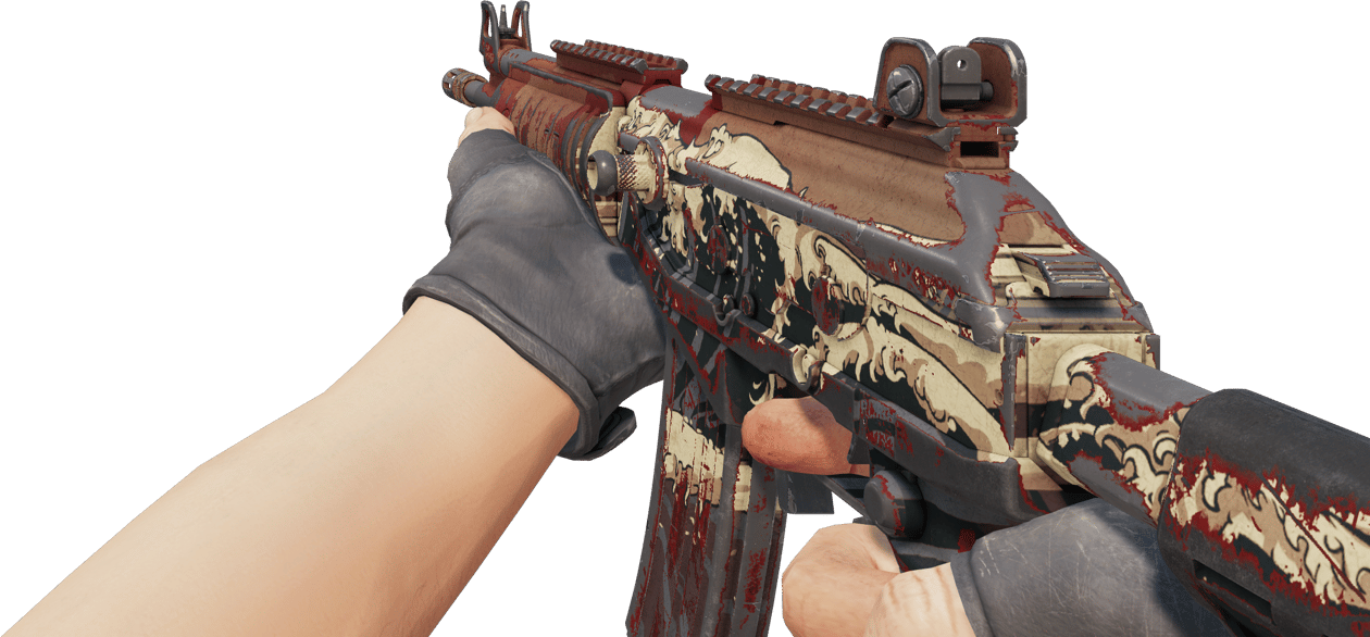 Preview image 3 of Galil AR | 緋紅海嘯 (重度磨損)