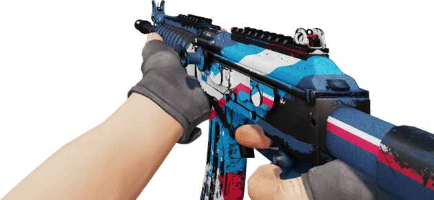 Preview image 3 of Galil AR | 三色火箭冰棒 (重度磨損)