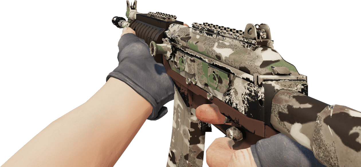 Preview image 3 of Galil AR | 얼룩 위장 (현장에서 쓰인)