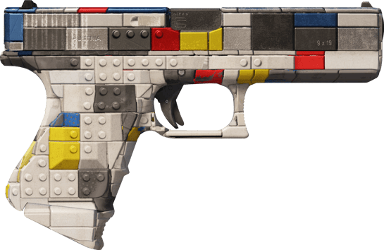 Preview image 2 of Glock-18 | Block-18 (Battle-Scarred)