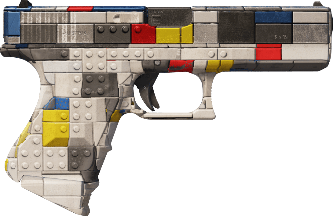 Preview image 2 of Glock-18 | Block-18 (Battle-Scarred)