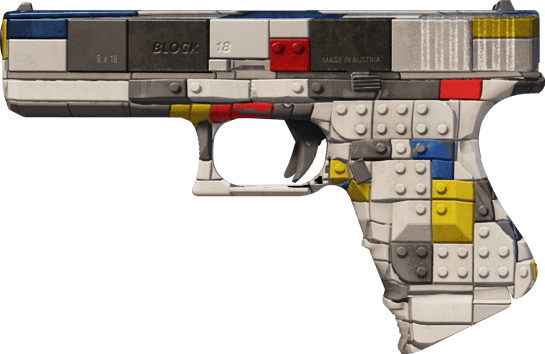Glock-18 | Block-18 (Battle-Scarred)