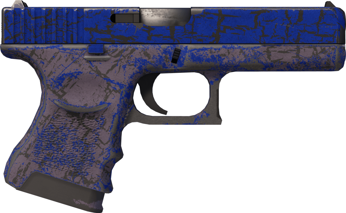 Preview image 2 of Glock-18 | Blue Fissure (Segnato dalle battaglie)