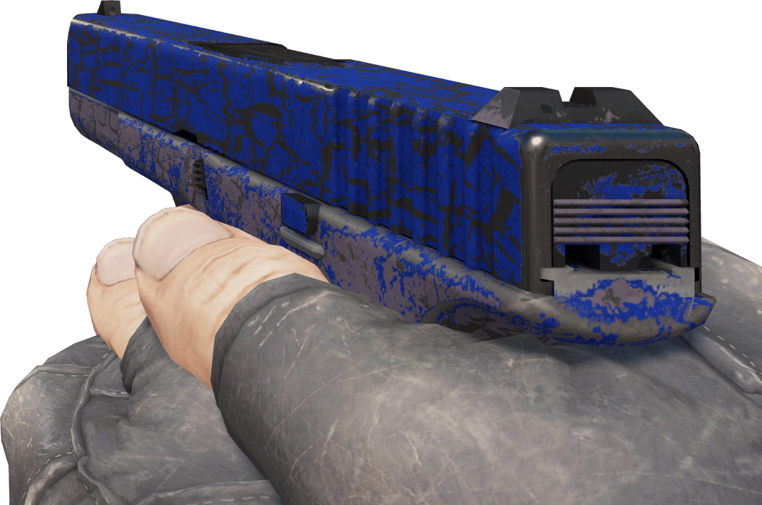 Preview image 3 of Glock-18 | Blue Fissure (Segnato dalle battaglie)