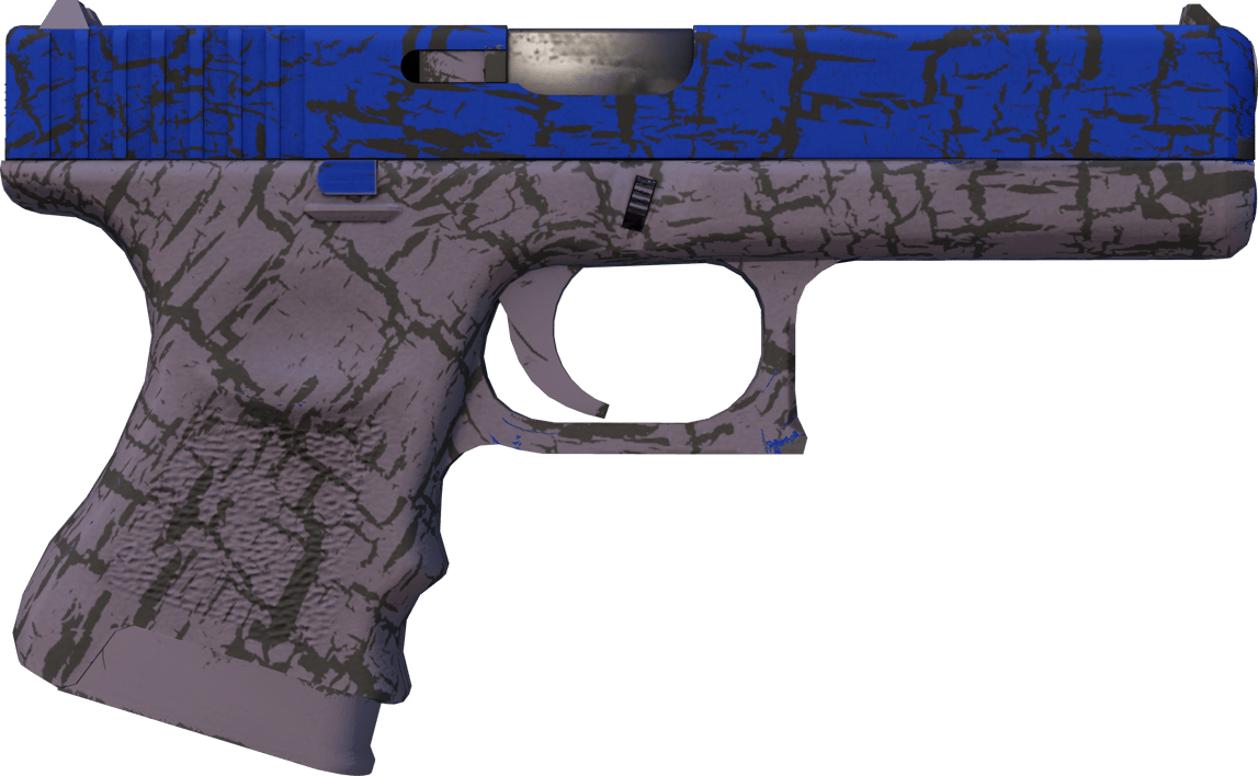 Preview image 2 of Glock-18 | Blue Fissure (Nuovo di fabbrica)