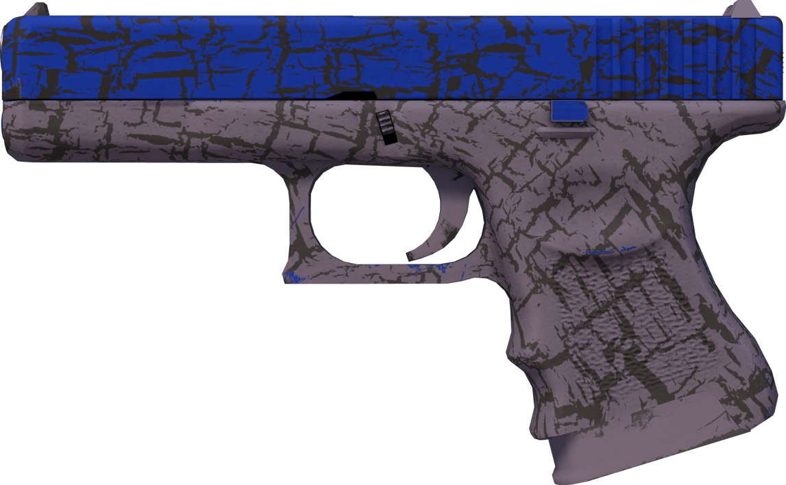 Preview image 1 of Glock-18 | Niebieska szczelina (lekkie zużycie)