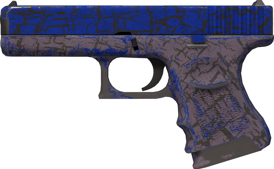 Preview image 1 of Glock-18 | Blue Fissure (Consumato)