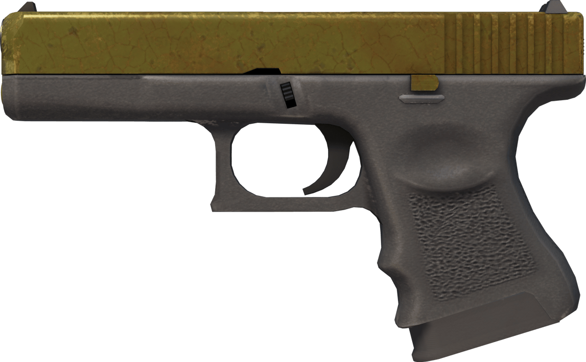 Preview image 1 of Glock-18 | 황동 (전투로 닳고 닳은)