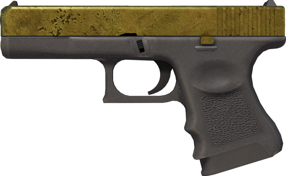 Preview image 1 of Glock-18 | 黄铜 (久经沙场)