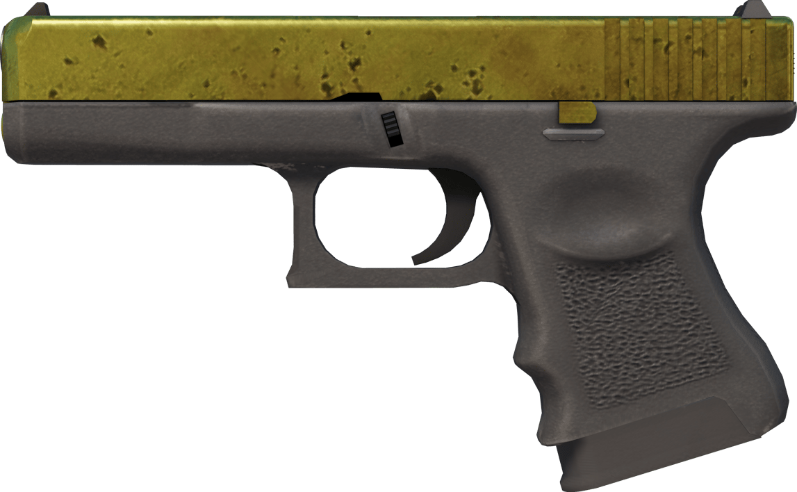 Preview image 1 of Glock-18 | 황동 (거의 깨끗한)