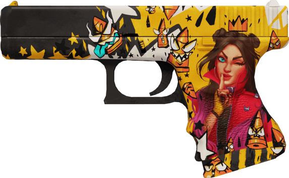 Preview image 1 of Glock-18 | Bullet Queen (Factory New)