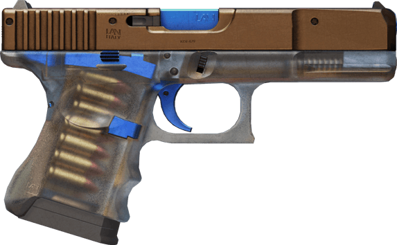 Preview image 2 of Glock-18 | Transparentes Polymer (Kampfspuren)