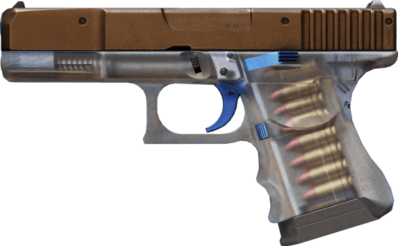 Glock-18 | Transparentes Polymer (Kampfspuren)