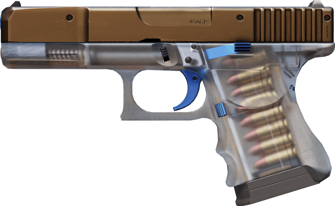 Preview image 1 of Glock-18 | 透明聚合物 (輕微磨損)