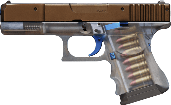 Glock-18 | Transparentes Polymer (Abgenutzt)