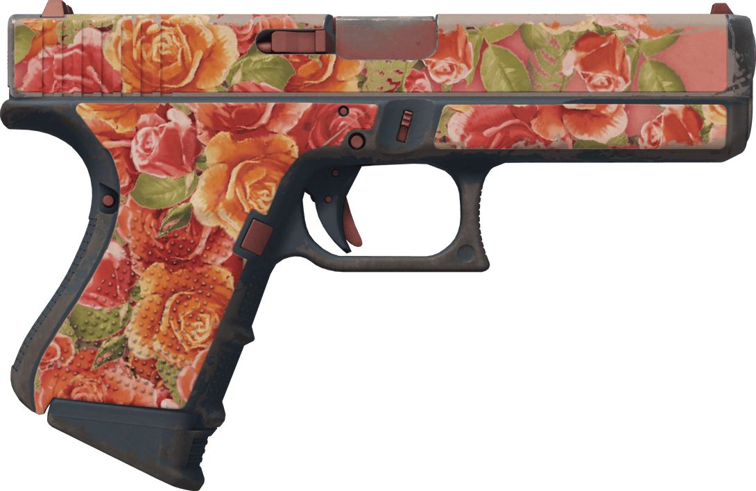 Preview image 2 of Glock-18 | 珊红花汛 (久经沙场)