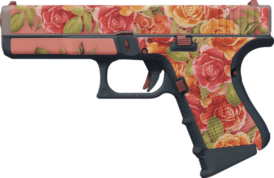 Glock-18 | Coral Bloom (มีรอยถลอกเล็กน้อย)