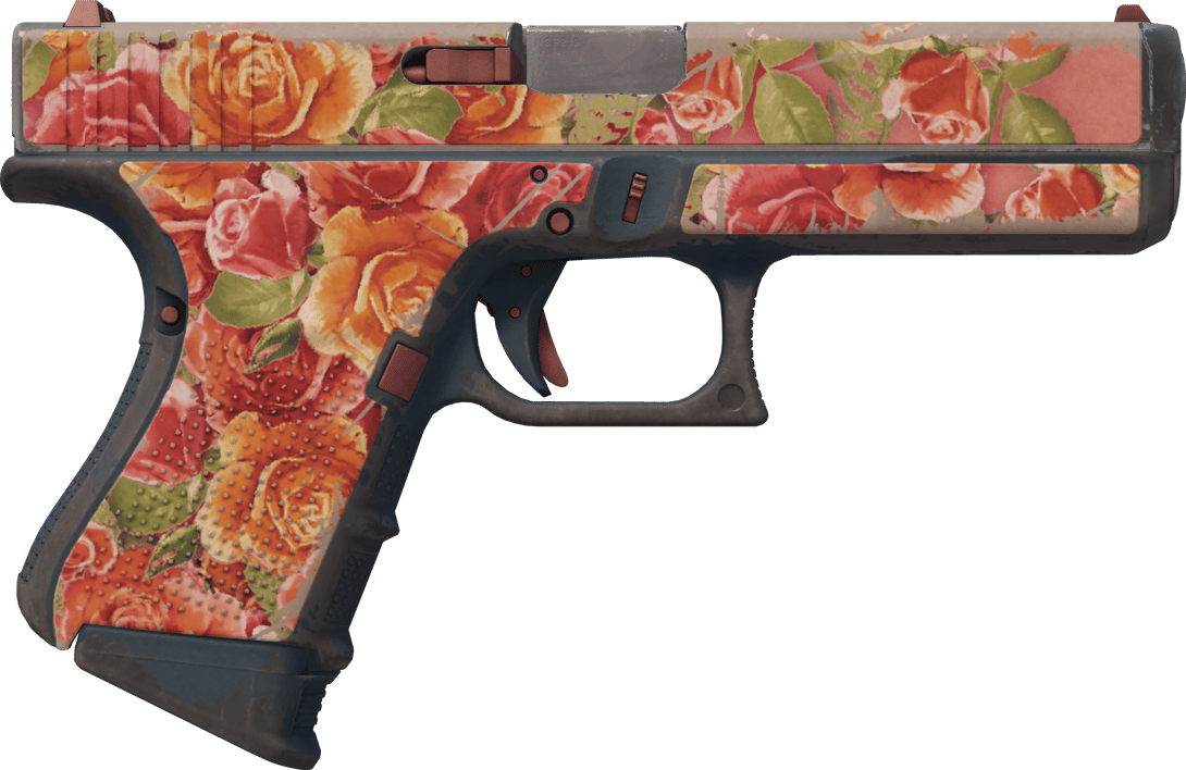 Preview image 2 of Glock-18 | Coral Bloom (มีรอยถลอกอย่างมาก)