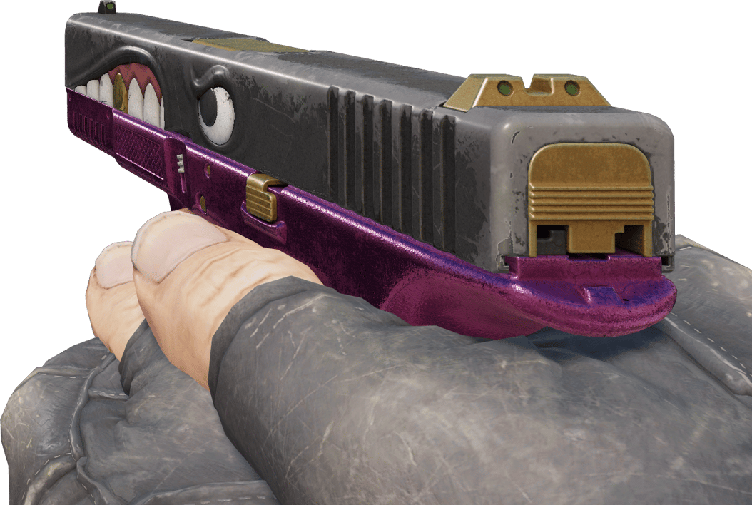 Preview image 3 of Glock-18 | Gold Toof (Com Muito Uso)