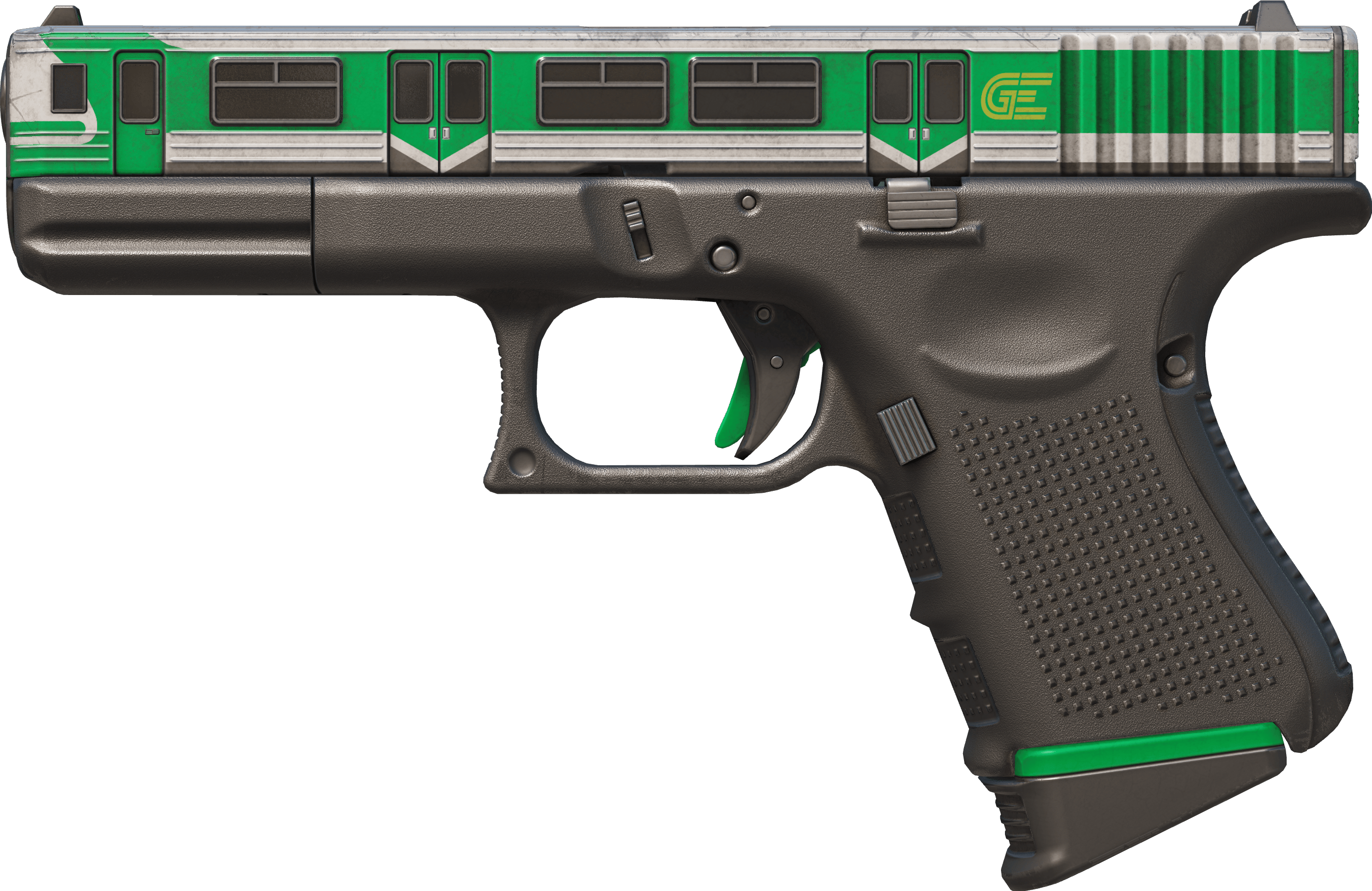 Preview image 1 of Glock-18 | Ligne verte (Très peu usée)