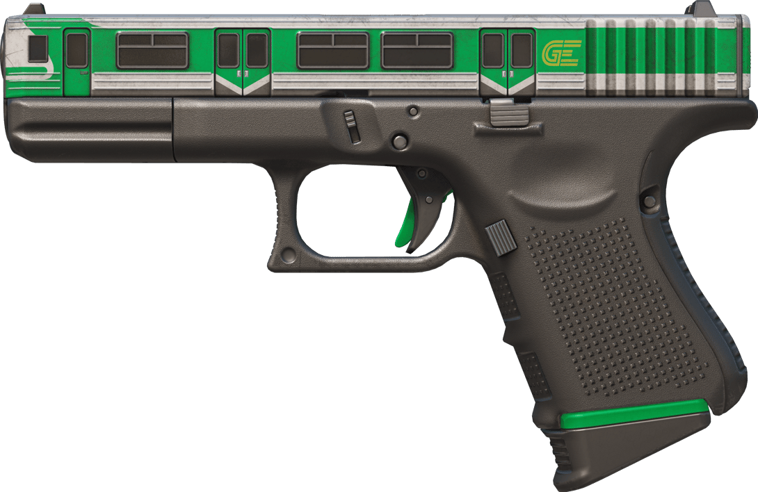 Preview image 1 of Glock-18 | Green Line (Minimal Wear)