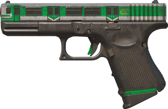 Glock-18 | Grüne Linie (Abgenutzt)