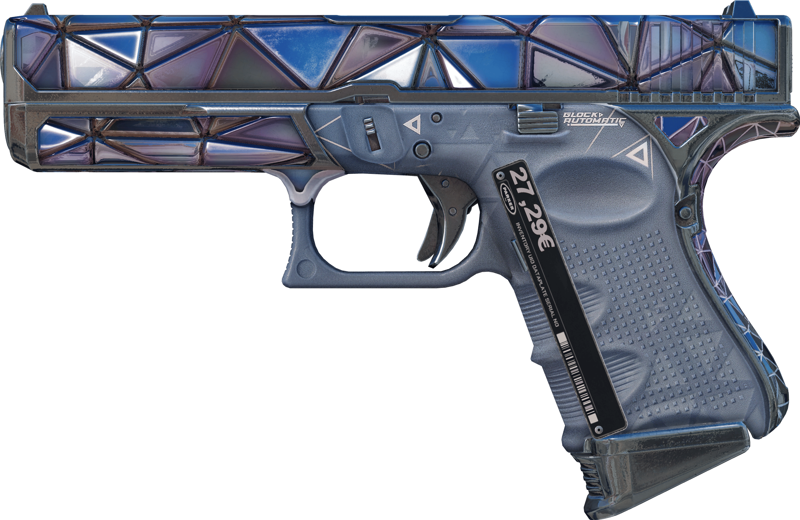 Glock-18 | Spiegelmosaik (Minimale Gebrauchsspuren)