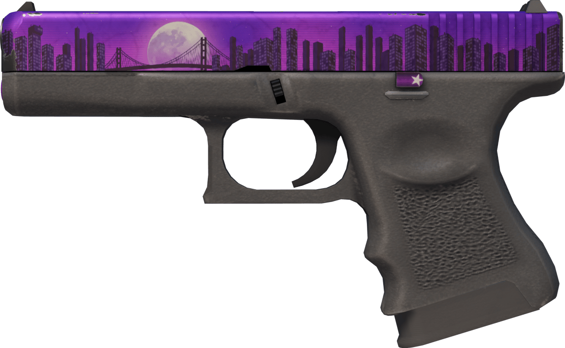Preview image 1 of Glock-18 | 城里的月光 (久经沙场)