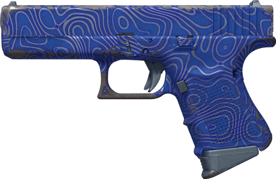 Glock-18 | Ocean Topo (Field-Tested)