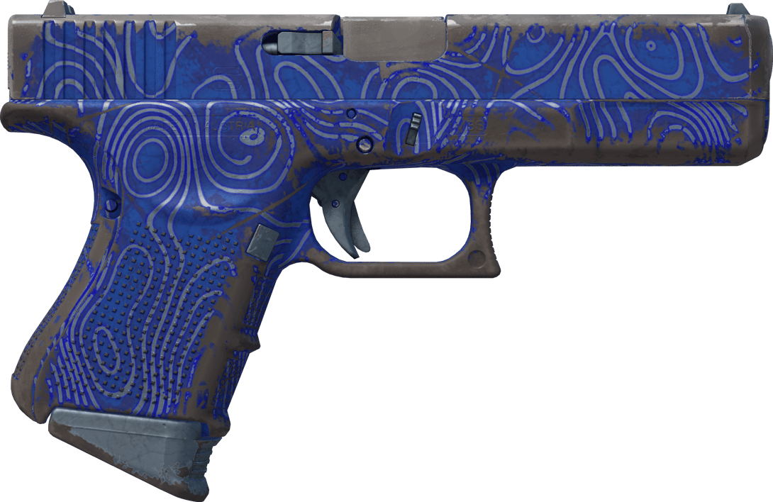 Preview image 2 of Glock-18 | Meerestopographie (Abgenutzt)