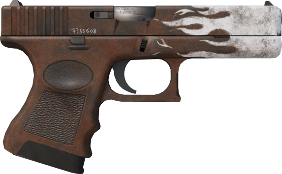 Preview image 2 of Glock-18 | 锈蚀烈焰 (崭新出厂)