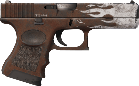 Preview image 2 of Glock-18 | Oxide Blaze (Well-Worn)