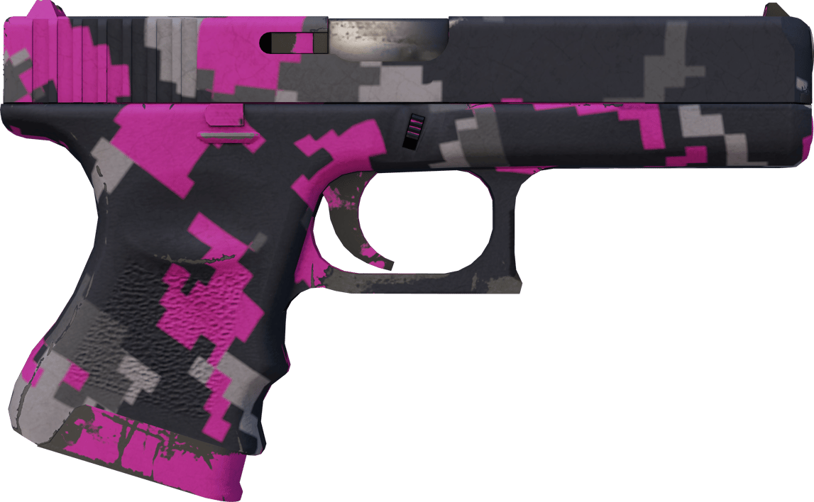 Preview image 2 of Glock-18 | 粉红 DDPAT (久经沙场)