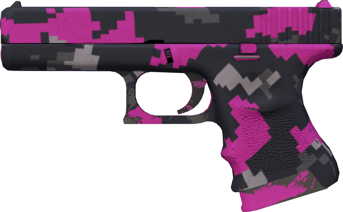 Preview image 1 of Glock-18 | 粉红 DDPAT (久经沙场)