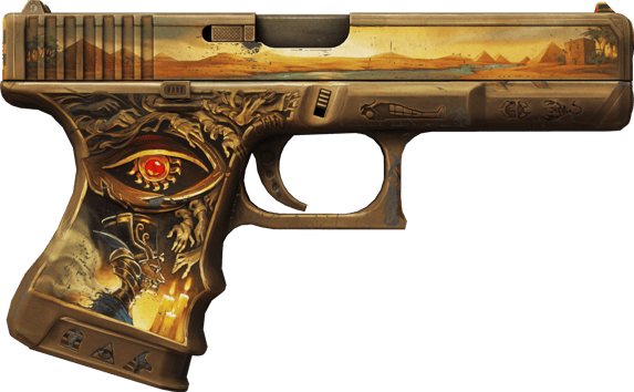 Preview image 2 of Glock-18 | Imperio de Ramsés (Algo desgastado)