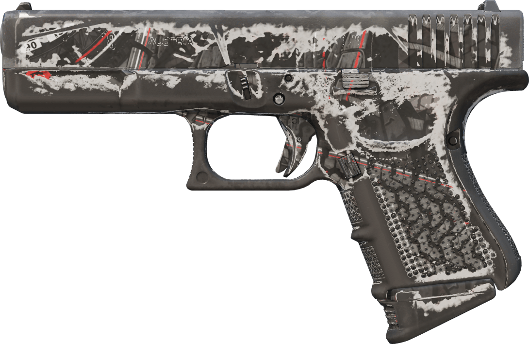 Preview image 1 of Glock-18 | Czerwona opona (po ciężkich walkach)