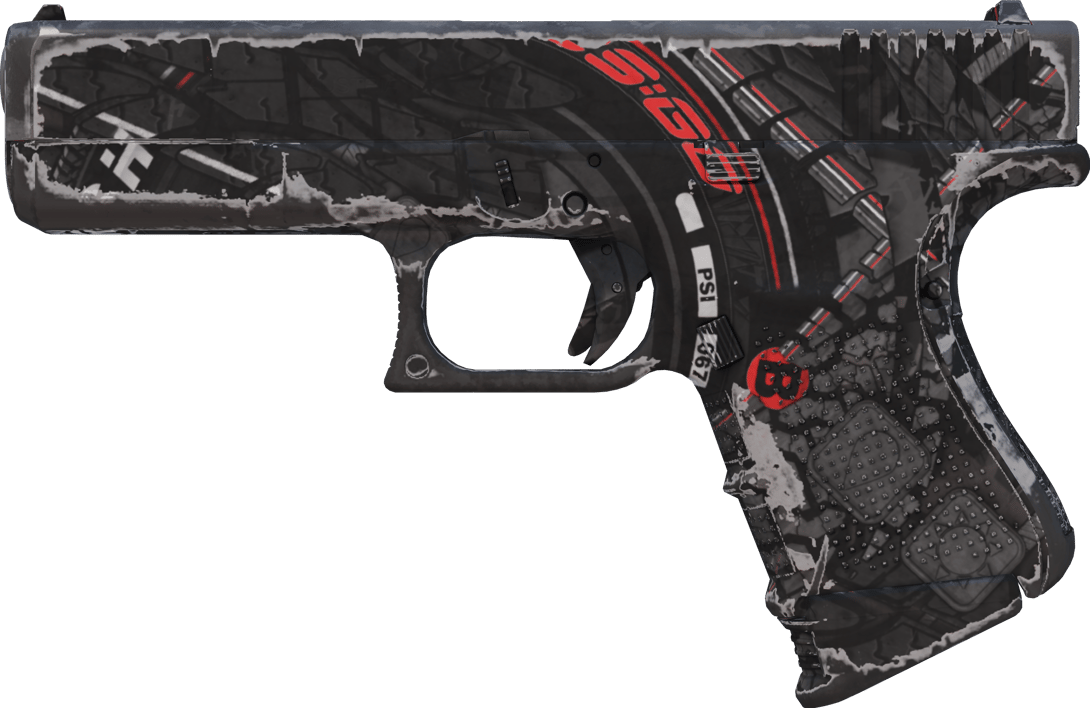 Preview image 1 of Glock-18 | Czerwona opona (po testach bojowych)