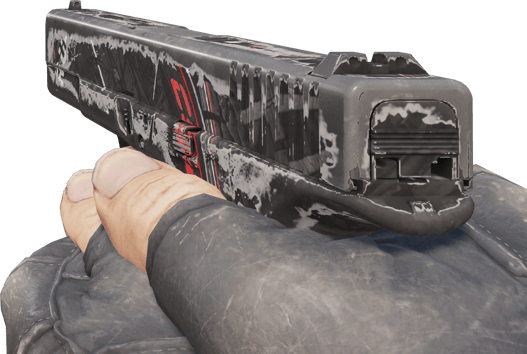 Preview image 3 of Glock-18 | Neumático rojo (Bastante desgastado)