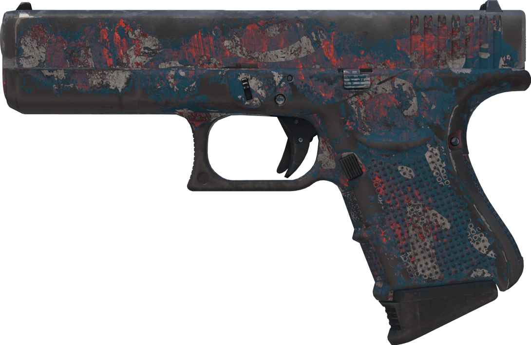 Preview image 1 of 格洛克18型 | 凫色涂鸦 (战痕累累)