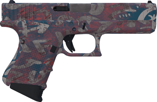 Preview image 2 of Glock-18 | 凫色涂鸦 (崭新出厂)